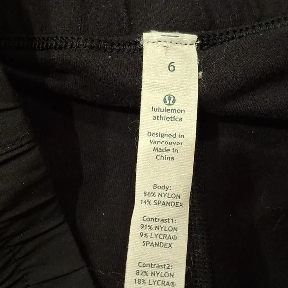 Lululemon Dance Studio Lined Pants In Black - Picture 5 of 7